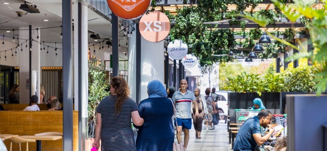 Chullora Marketplace external dining